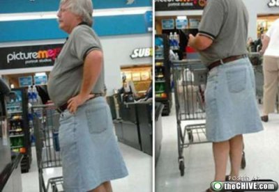 Funny Wal-Mart Shoppers dress code