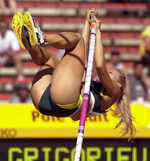 Olympic Pole Vault Hot Girl