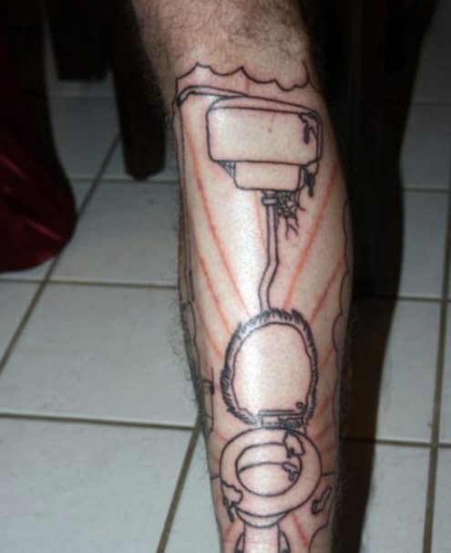 Squatty Potty - “This is where your ice cream comes from!” This tattoo is  legendary. Thanks for loving Dookie as much as we do @mattiadodorico !  #squattypotty #tattoo | Facebook