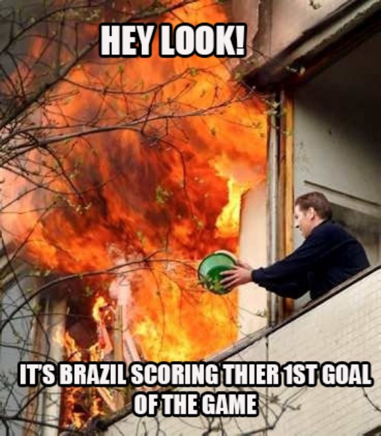 Brazil got embarrassed and the internet is just getting warmed up (14 ...