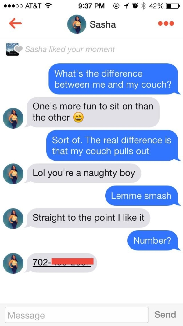 Tinder sometimes gets you laid : theCHIVE