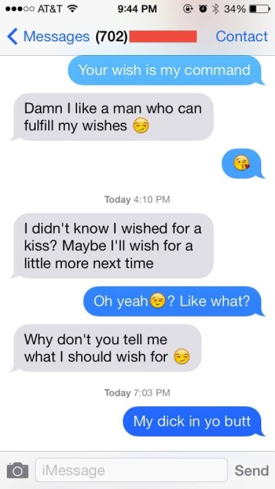 Tinder sexting conversations