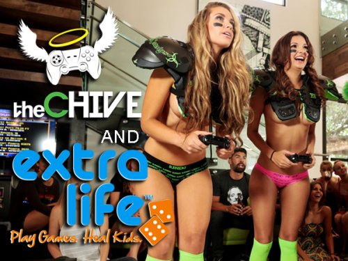 The Chive will be Streaming live for Extra life this Saturday (6)