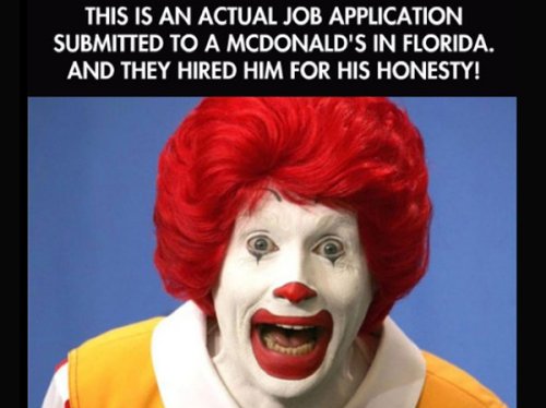 The best McDonald's job application that actually worked!!
