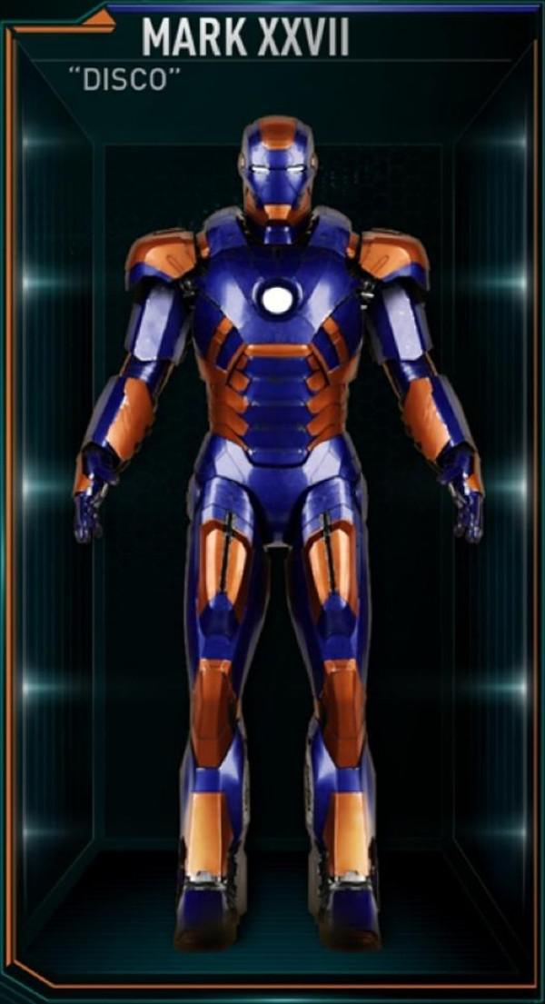 iron man orange suit