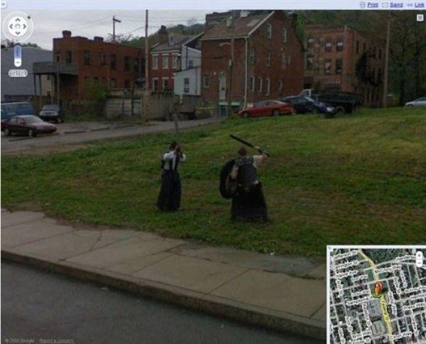 WTF things found on Google street view (22 Photos)