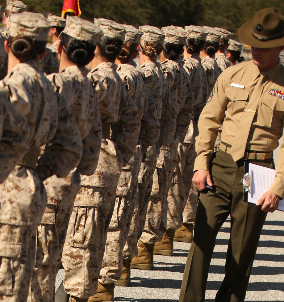 Photos of Hot Sexy U.S. Marines Training and Graduating