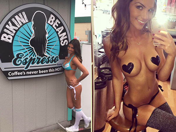 Bikini barista cheap stands