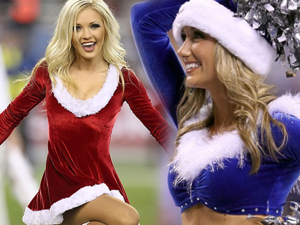 Photos Of Sexy Hot Nfl Cheerleaders On Christmas Holiday Thechive