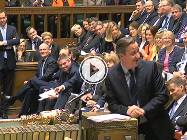 The Prime Minster said some dad joke puns at PMQ to celebrate Shakespeare.