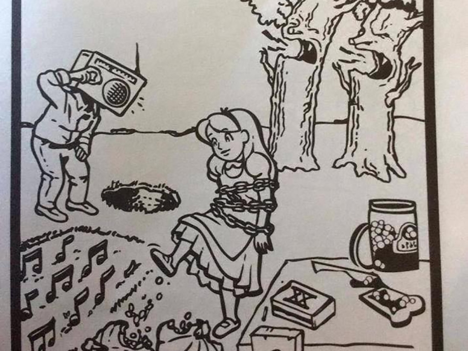 Can you recognize all the hidden '90s bands in this picture?