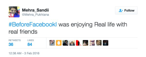 What the world was like before Facebook existed