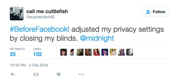 What the world was like before Facebook existed