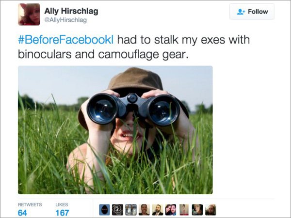What the world was like before Facebook existed
