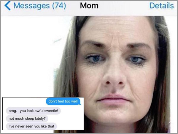 Daughter pranks her mother good with a simple Snapchat filter