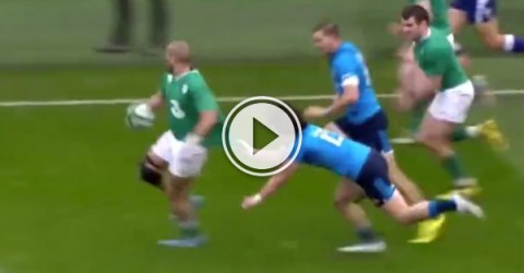 This try from Ireland against Italy is something very special.