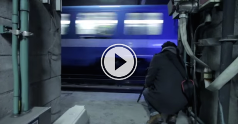 Sneaking around Montreal's Metro system is pretty daring! (Video)