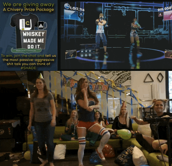 We danced our butts off in Dance Central Spotlight (10 Gifs)