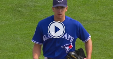Switch hitter and switch pitcher, do a little dance at the diamond (Video)