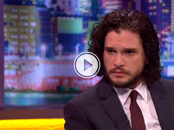 Actor Kit Harington is probed for Game of Thrones spoilers by Jonathan Ross and his 'Stone of Truth'.
