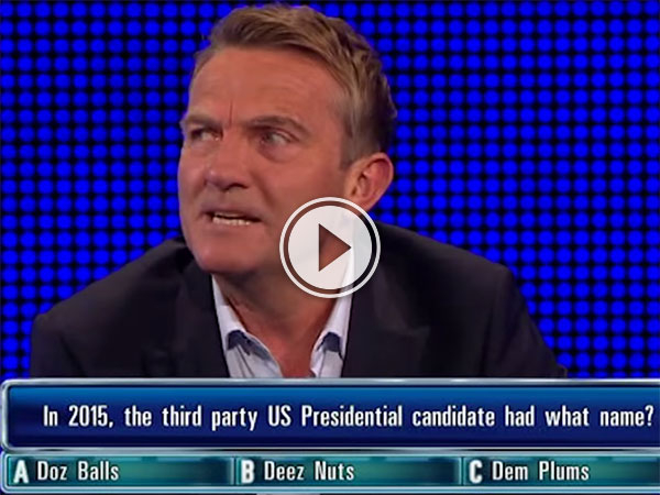Deez Nuts on The Chase (Video)