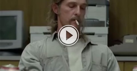 True Detective cigarette counter (Video)
