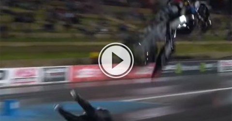 Motorbike flip in Australia (Video)