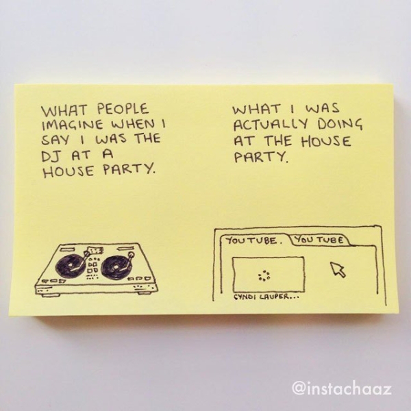 Brutally honest sticky notes that understand your pain