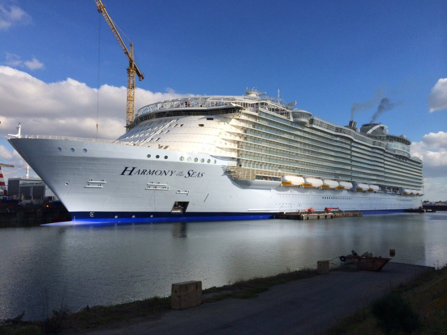 Royal Caribbean's 'Harmony of the Seas' is the biggest cruise ship yet