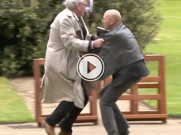 Canadian Ambassador to Ireland doesn't tolerate interruptions! (Video)