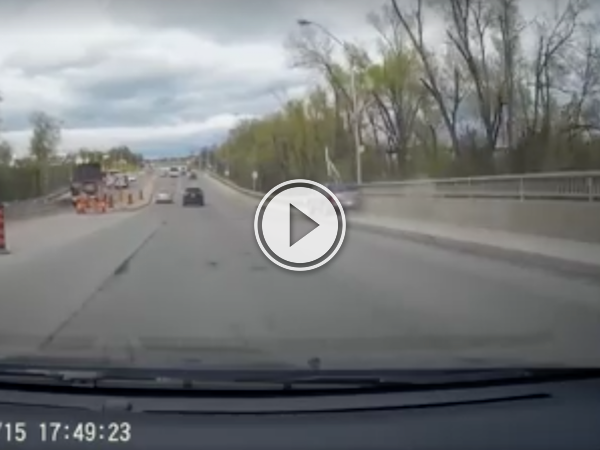 Toronto driver's collecting accidents like they're candy! (Video)