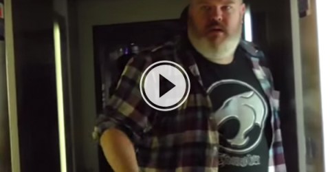 Video grab of 'Hold the door'  featuring George RR Martin.