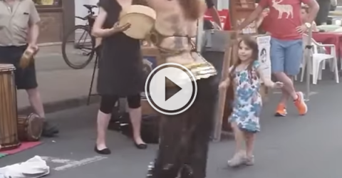 When kids try to dance along, it's aways gonna be cute! (Video)