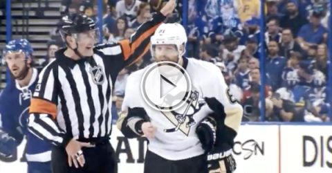 Ever wonder what hockey refs are saying on the ice? Wonder no more! (Video)