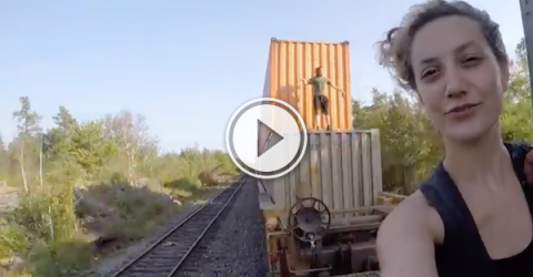 This guys got the right idea; see Canada by freight train! (Video)