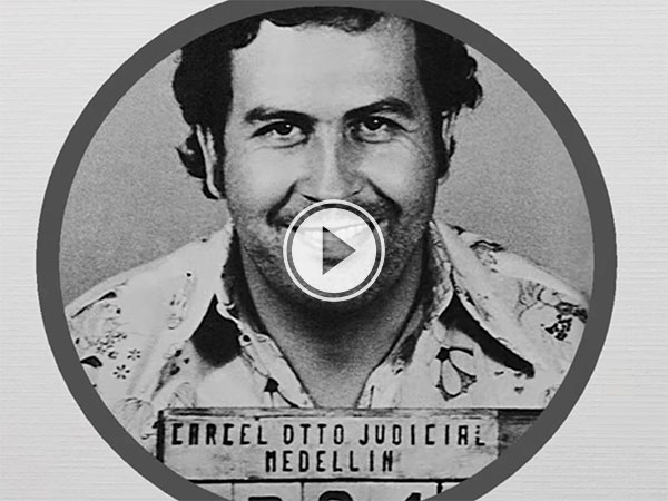 Pablo Escobar's wealth and empire visualised (Video)