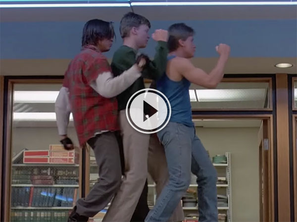 Awesome dancing in 80's movies tribute (Video)