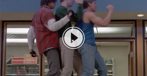 Awesome dancing in 80's movies tribute (Video)
