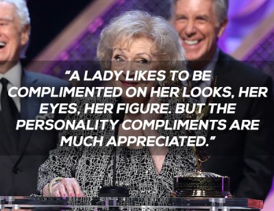 400px x 308px - Betty White quotes are Golden