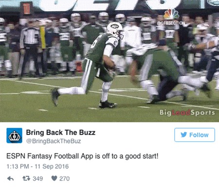 ESPN Fantasy Football App Crash – Rolling Stone