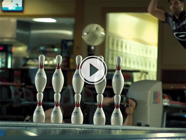 Pool and Bowling trick shot compilation (Video)