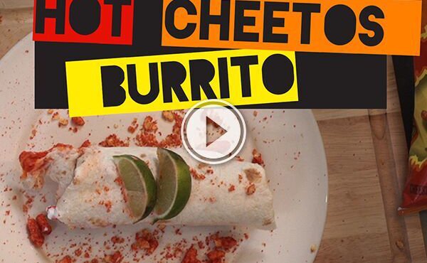 Drunk Eats - Hot Cheetos Burrito