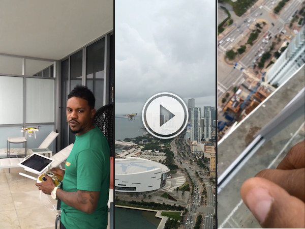 Prop failure causes a new drone to drop out of the sky (Video)