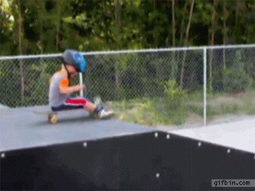 Kids doing weird and entertaining things (19 Gifs)