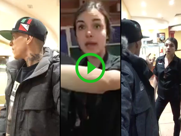 Guy catches two Pizza Hut employees hooking up (Video)