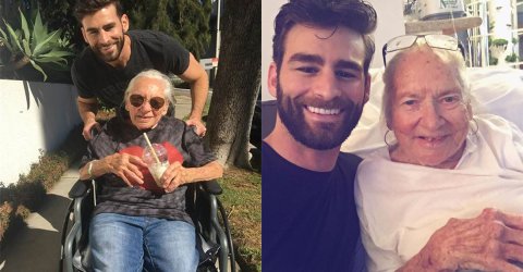Actor asks ill 89-year-old to move in with him (8 Photos)