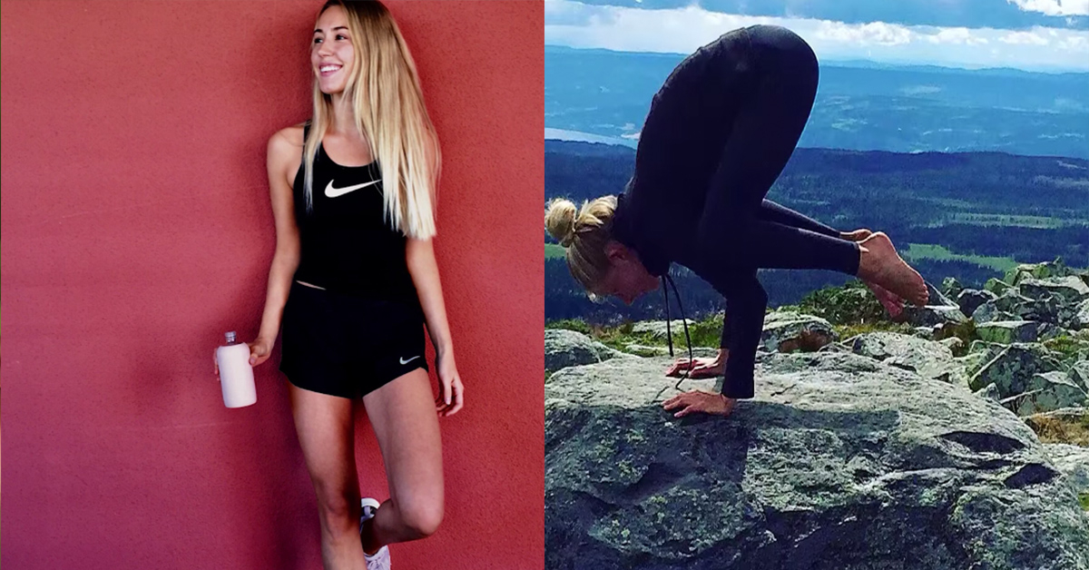 Beautiful girl survives 100meter fall off cliff while on vacation