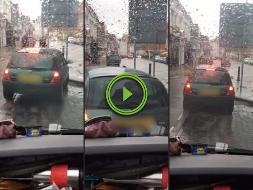 This might be the worst parking effort ever (Video)