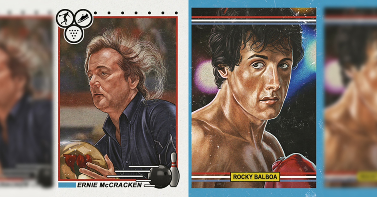 Artist creates incredibly nostalgic sport cards of your favorite