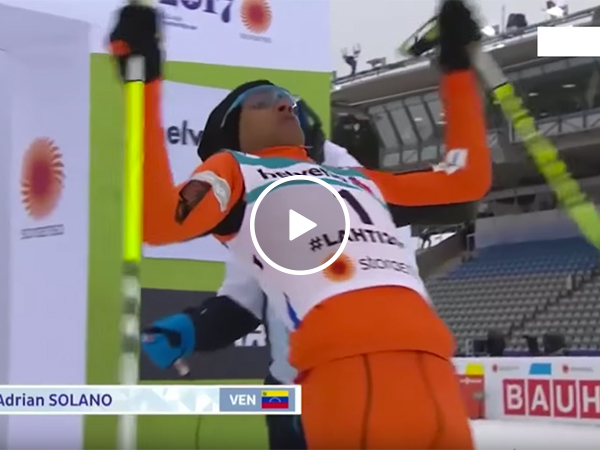 The worst skier in the world
